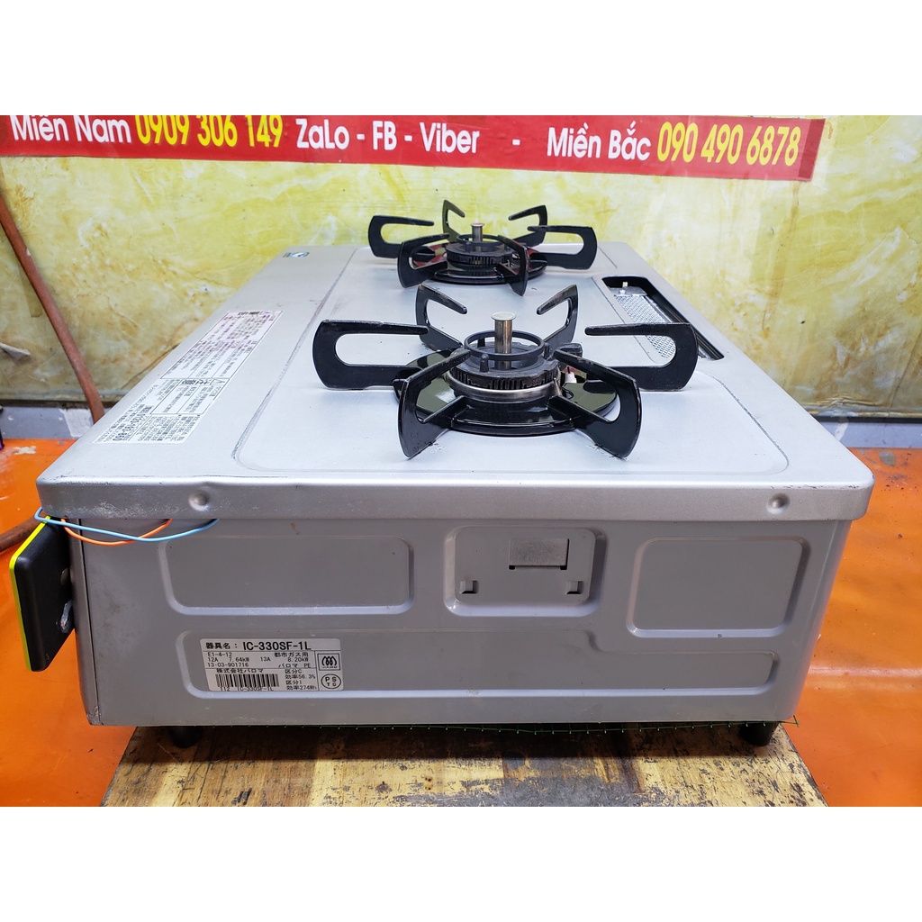 Bếp gas nội địa Nhật Paloma IC-330SF 901716 giá 1,2 triệu Bh 1 đổi 1 - KẾT BẠN ZALO 0909306149 GỬI HÌNH và VIDEO THỬ BẾP