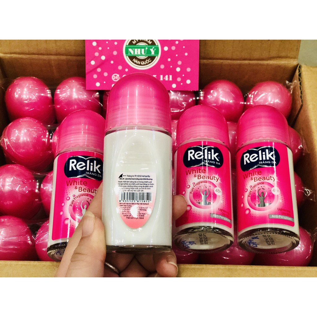 Lăn khử mùi trắng da RELIK (25ml, 50ml) | BigBuy360 - bigbuy360.vn