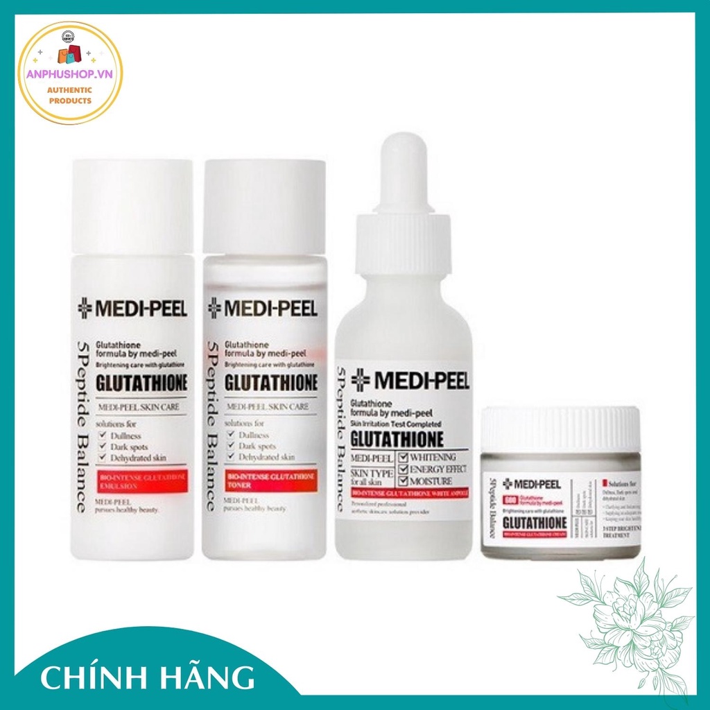 Set dưỡng trắng Medi-Peel Glutathione 600 - Sản phẩm chính hãng đầy đủ bill