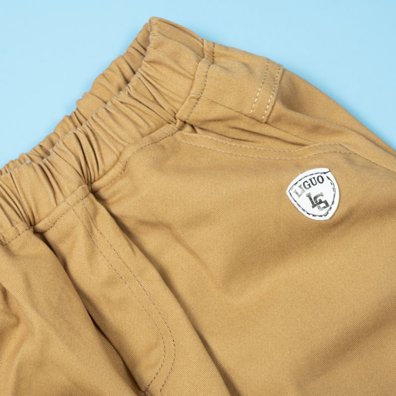 Quần Jogger Kaki Cho Bé Trai và Bé Gái Size 10-23 kg Cạp Chun Phong Cách Hàn Quốc