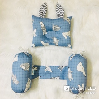 Set gối chặn và 10 yếm xô