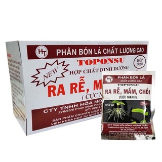 Phân bón kích ra mầm , chồi , rễ cực mạnh TOPONSU -gói 20gr- chuyên cho cây cắt cành, ghép, giâm