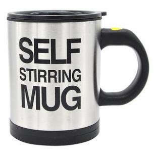 Cốc Pha Cà Phê Thông Minh Tự Khuấy Self Stirring Mug, Dùng Pin Tiện Dụng