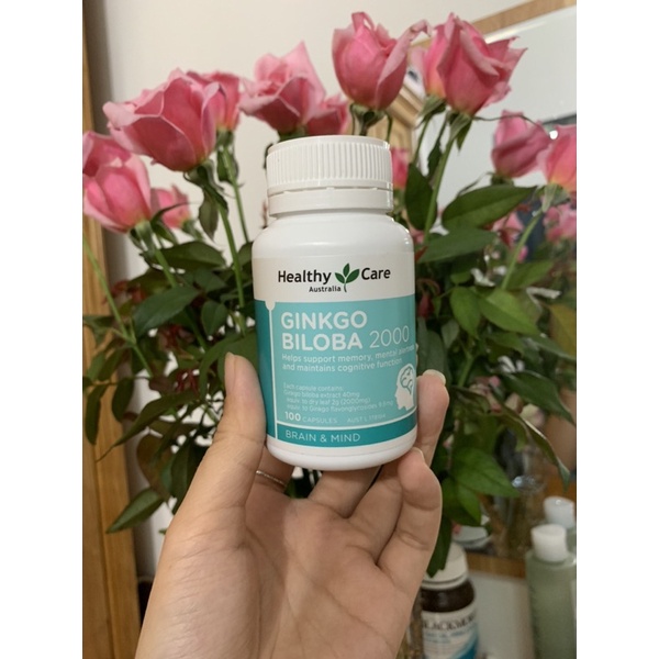 Bổ Não Heathy Care Úc Ginkgo