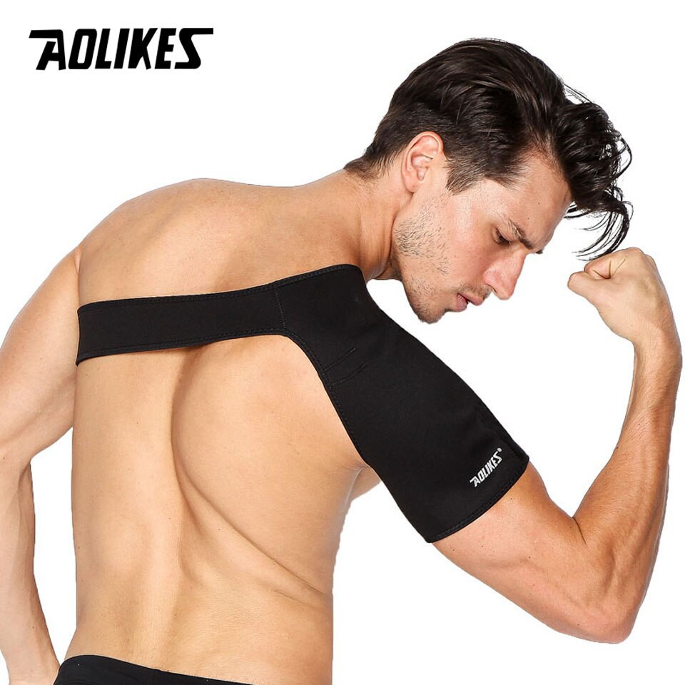 Đai cố định khớp vai AOLIKES A-1693 bảo vệ, cố định khớp xương vai sport shoulder support