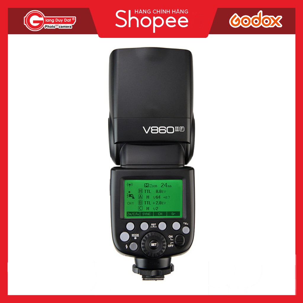 Đèn Flash GODOX V860 II Dành Cho Máy Ảnh