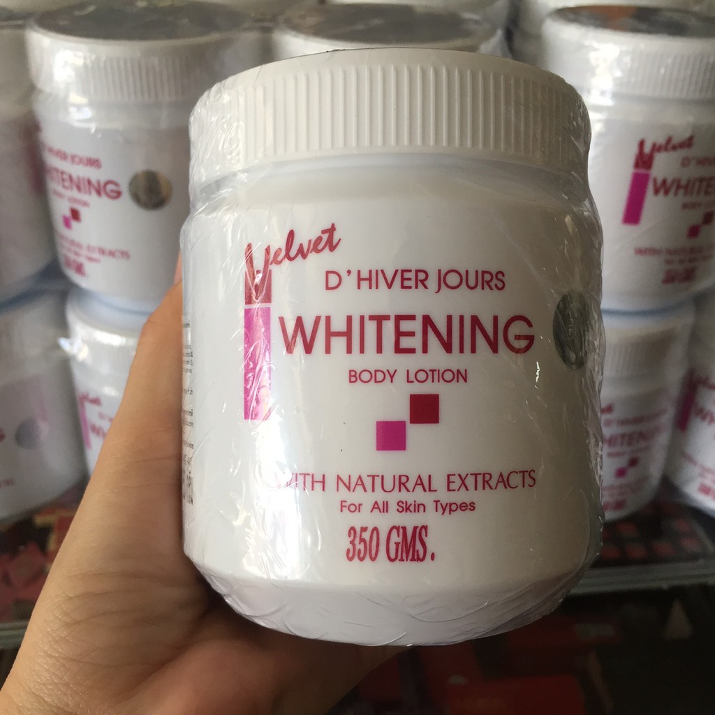 Kem Body Lotion Whitening Velvet Thái Lan 350G CHÍNH HÃNG | BigBuy360 - bigbuy360.vn