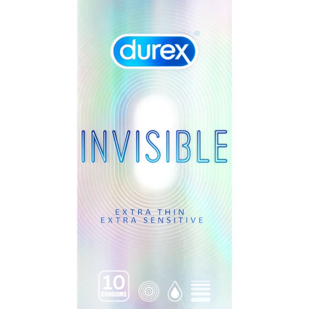 Bao cao su Durex PHIÊN BẢN MỚI -(Invisible, Performa, Fetherlite, Pleasuremax, Kingtex)