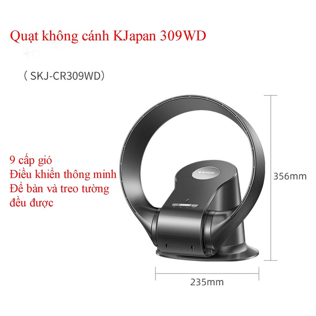 Quạt không cánh KJapan an toàn