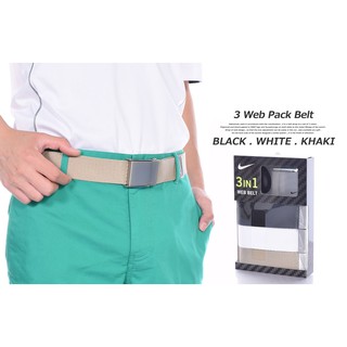 Thắt Lưng Nike 3 in 1 All Size Web Pack