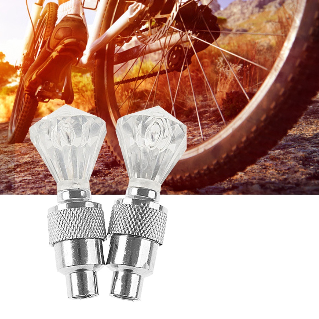 Bộ 2 Nắp Van Bánh Xe Có Đèn LED Phát Sáng