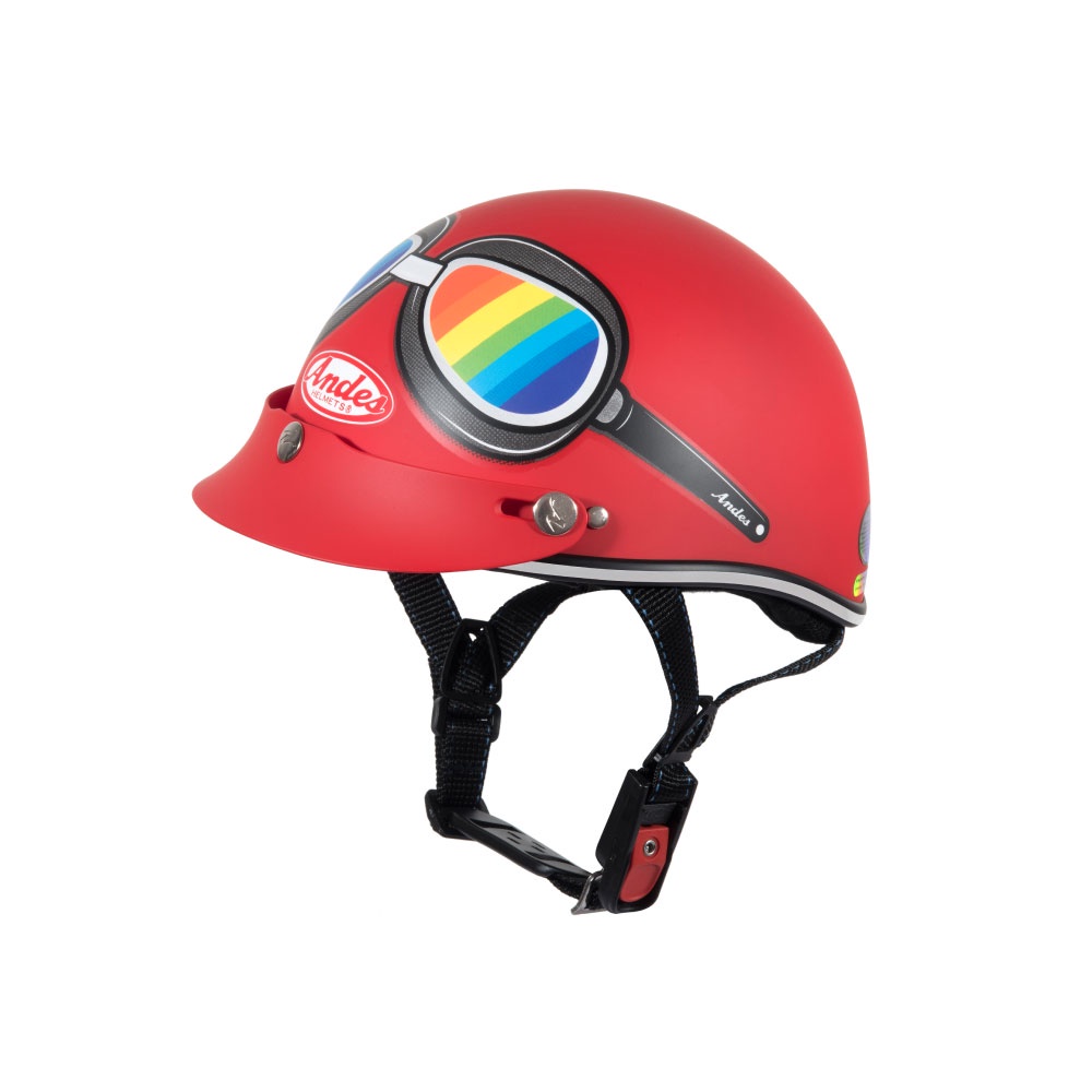 Mũ bảo hiểm nửa đầu Andes Haly trẻ em chính hãng từ 4-8 tuổi