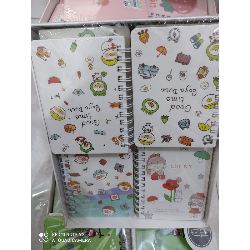 Sổ lò xo cute nhiều hình