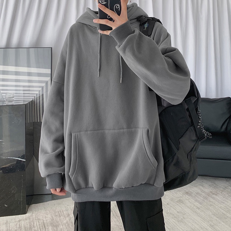 Áo khoác hoodie dáng rộng kiểu Hàn Quốc thời trang mùa thu năng động Tf2 | BigBuy360 - bigbuy360.vn