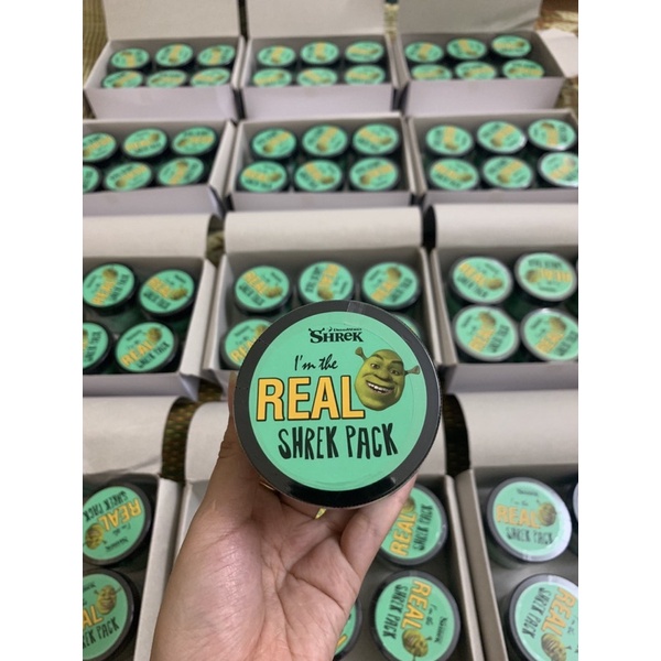 MẶT NẠ ĐẤT SÉT RAU MÁ + BẠC HÀ SHREK PACK - GIẢM MỤN ĐẦU ĐEN, MỤN ẨN và LỖ CHÂN LÔNG TO