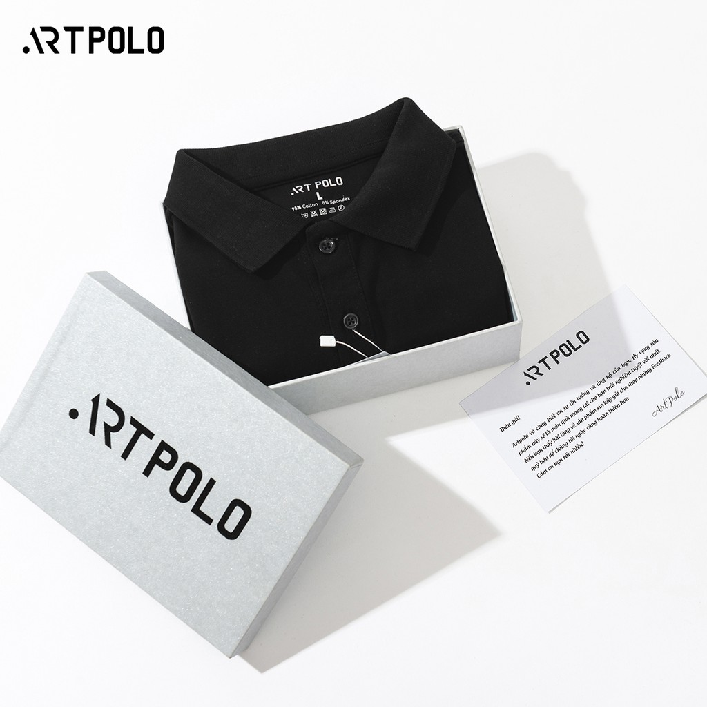 Áo thun Polo Nam cổ bẻ vải Cá sấu Cotton  PLD - ARTPOLO | BigBuy360 - bigbuy360.vn