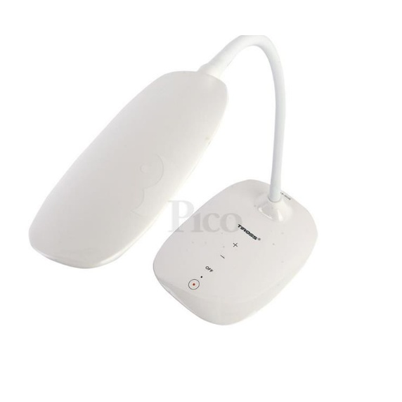 Đèn bàn LED Tiross TS1804 màu sữa chống cận