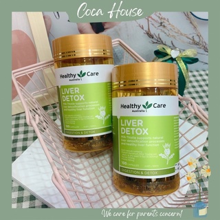 Healthy Care Liver Detox 100 Capsules - Viên Giải Độc Gan Của Úc ♥️ Hàng chính hãng, đủ bill♥️ thải độc và mát gan