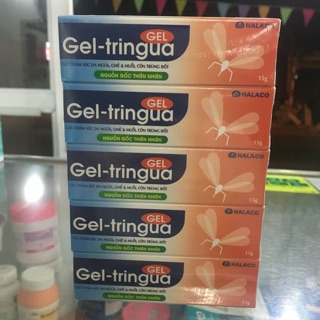 Kem bôi da trị ngứa, muối đốt, côn trùng cắn - nguồn gốc thảo dược GEL-TRINGUA