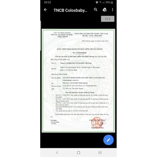 Sữa Bột Colosbaby 800g IGG1000