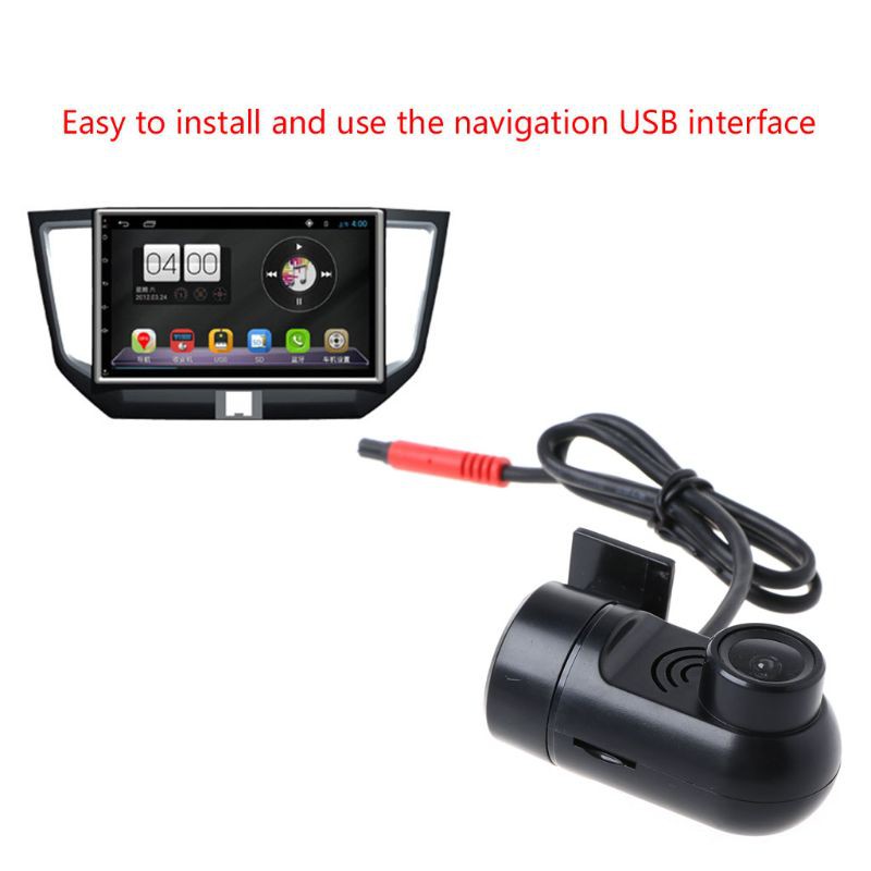 Camera hành trình ô tô HD 170 độ USB DVR Camera lái xe | BigBuy360 - bigbuy360.vn