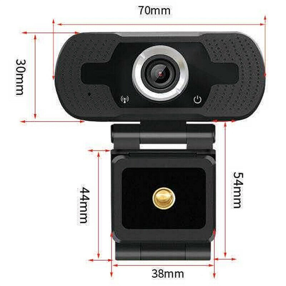 Webcam 110° Hd Usb 1080p 30fps cho máy tính/laptop | BigBuy360 - bigbuy360.vn