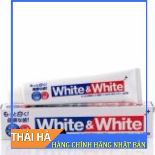 Kem Đánh Răng White And White Nhật Bản 150g