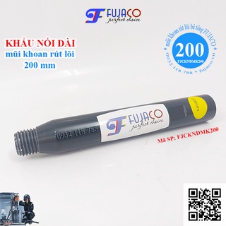 Khẩu nối dài mũi khoan rút lõi bê tông 200 mm - FUJACO cần nối giúp máy khoan có thể khoan sâu hơn 20 phân - FJCKNDMK200
