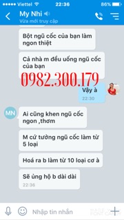 BỘT NGŨ CỐC TĂNG CÂN