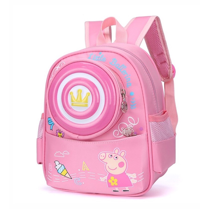 Balo hình 3D nhện heo super herors ,cho bé 1-5 tuổi học mẫu giáo