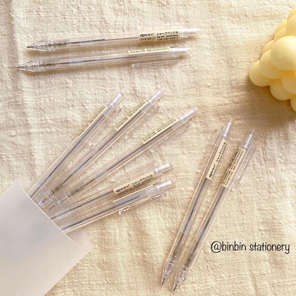 Bút chì bấm Domi bản basic ngòi 0.5 mm BCDM1