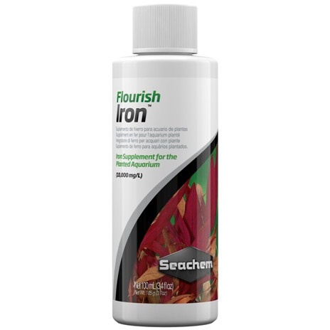 [TEM SICAVI] Seachem Flourish Iron -  Phân Nước Bổ Sung Sắt (Fe) - Kích Đỏ Cho Cây Thủy Sinh