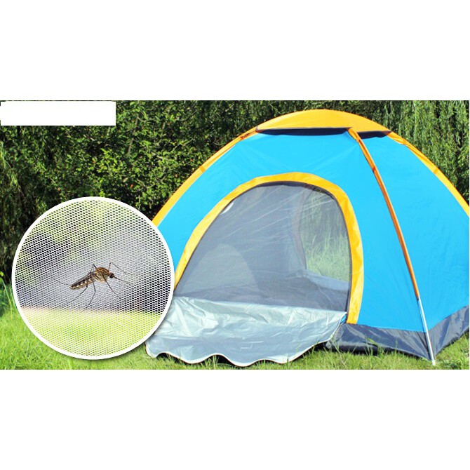 Lều trại picnic cắm trại du lịch cao cấp loại to cho 2 đến 3 người (Chống muỗi, chống thấm nước)