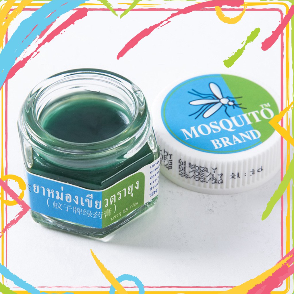 (Rẻ Vô Địch) Dầu thoa trị muỗi đốt Mosquito Balm Thái Lan  - 6722 (Rẻ Là Mua)