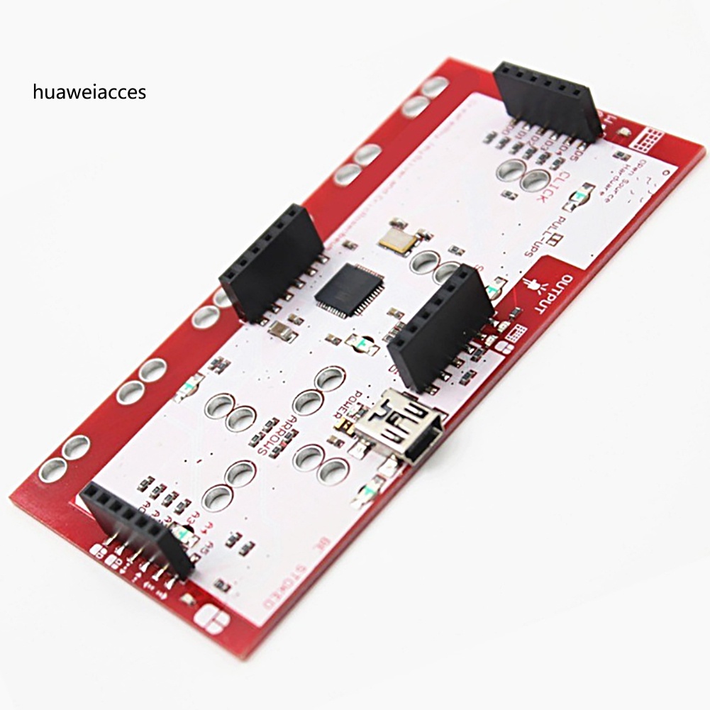HUA-Alligator Clip Jumper Wire Makey Makey Standard Controller Board Kit for Arduino