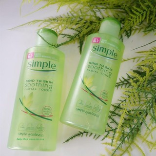 Nước Hoa Hồng Simple Soothing Facial Toner 200ml