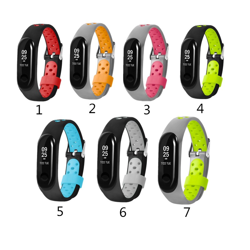 Dây đeo cổ tay thay thế dành cho for Xiaomi Mi Band 3 Miband 3