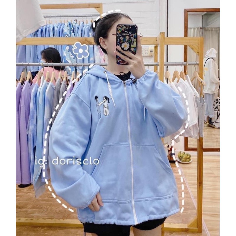 [FREESHIP 50K] Áo hoodie nỉ 2 người siêu hot (ảnh thật) | BigBuy360 - bigbuy360.vn