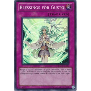 Thẻ bài Yugioh - TCG - Blessings for Gusto / HA05-EN059'