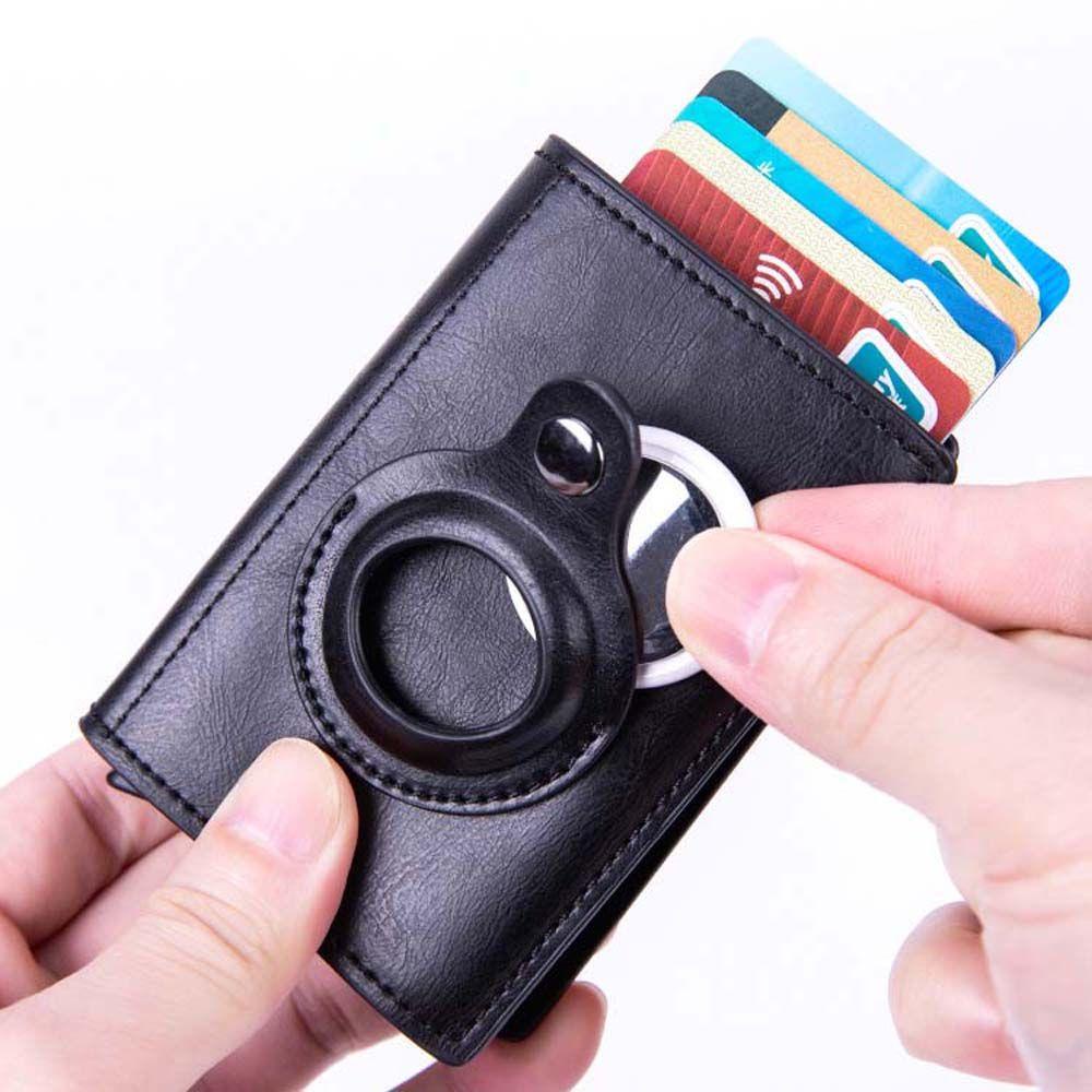 Ví Đựng Thẻ Tín Dụng / Danh Thiếp RFID Màu Trơn Kích Thước Nhỏ Gọn Tiện Lợi