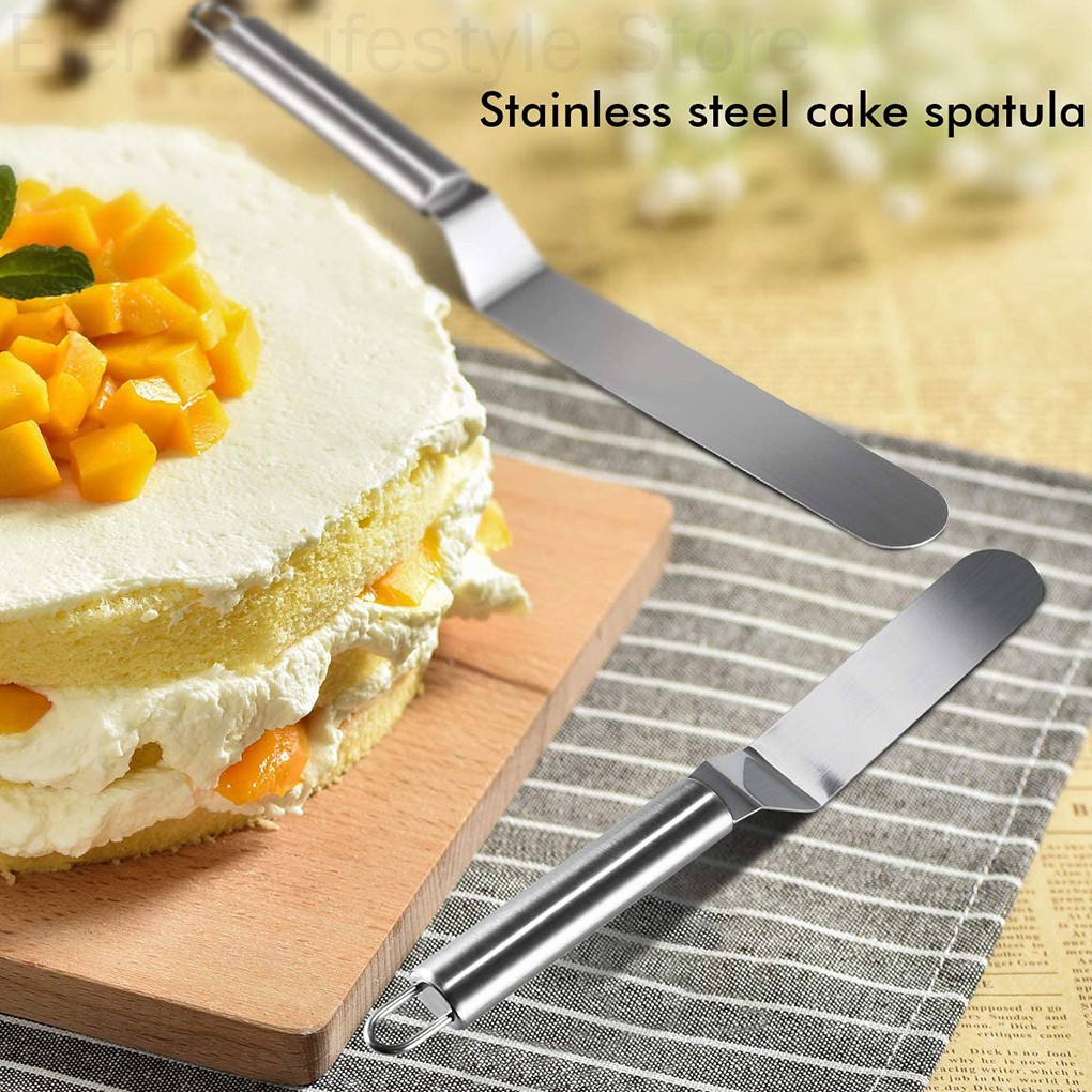 Dụng cụ chà láng bánh kem bằng thép không gỉ tiện dụng