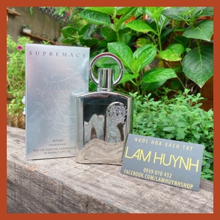 Nước hoa nam supremacy silver afnan 5ml - 10ml