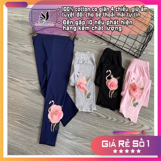 Quần legging trẻ em hình hạc hoa dành cho bé gái Rabbit Encanto( size 1-7) (938751)