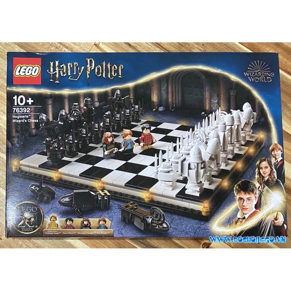 76392 Đồ chơi lắp ráp Iego Hogwarts™ Wizard’s Chess - Bộ cờ Harry Potter