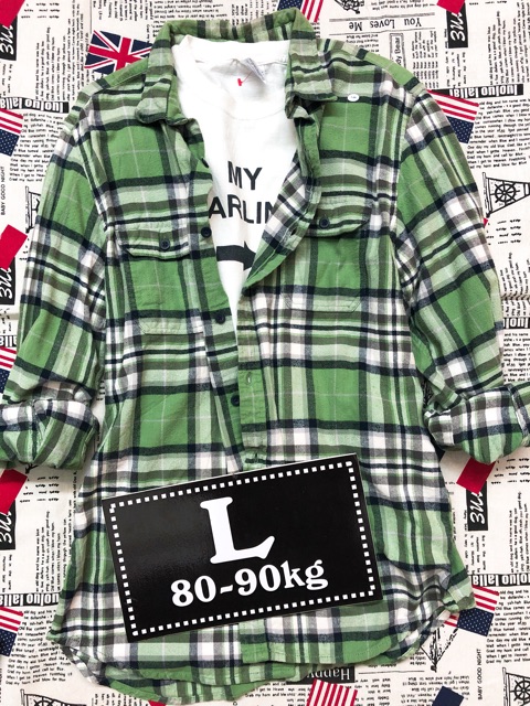 Flannel - Sơmi caro form Mỹ | BigBuy360 - bigbuy360.vn