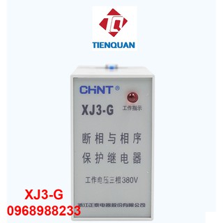 Rơle bảo vệ điện áp 3 pha Chint XJ3-G - XJ3G
