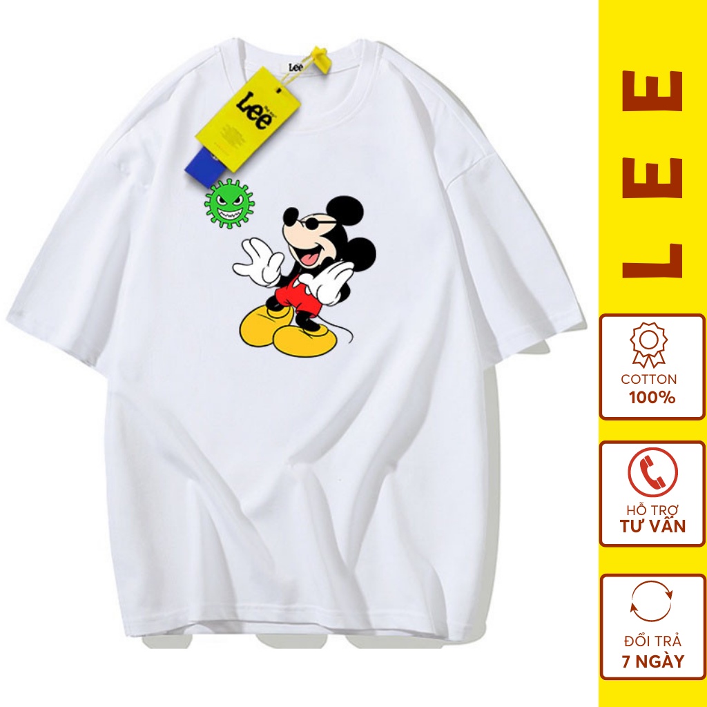 Áo phông nữ tay lỡ form rộng unisex oversize đẹp , áo thun tay lỡ form rộng cotton Hàn Quốc
