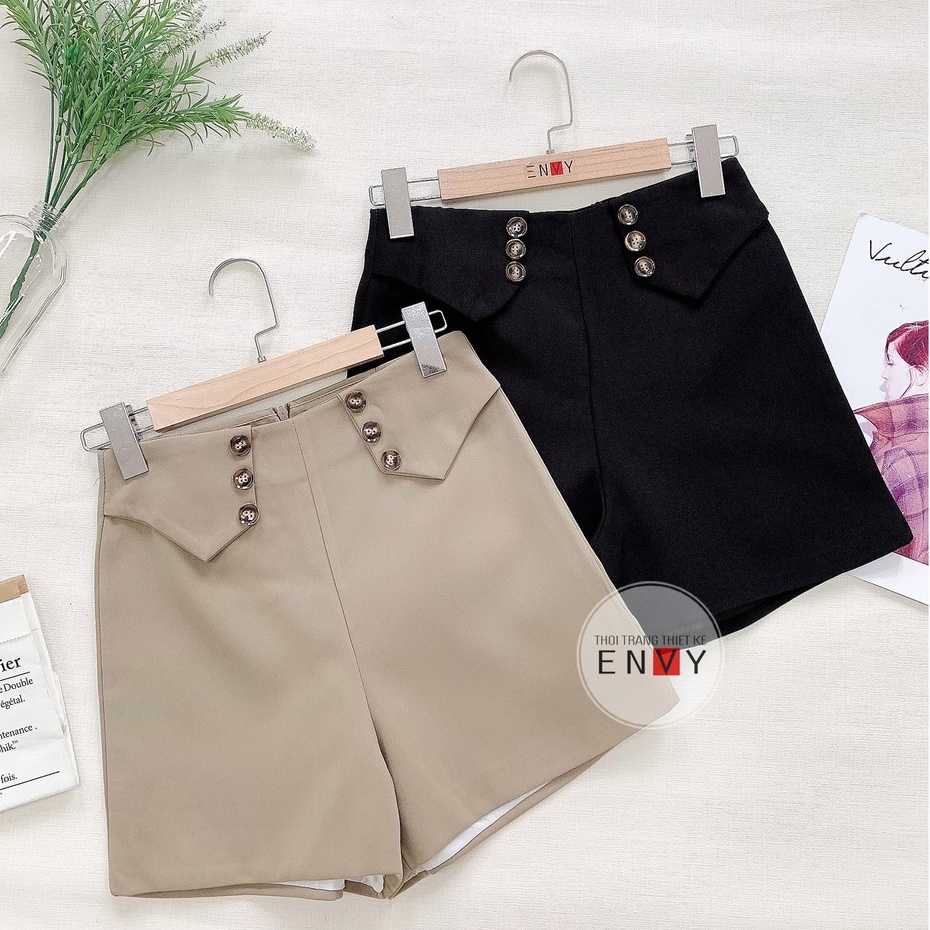 Quần short nữ nút kiểu ENVY Q42