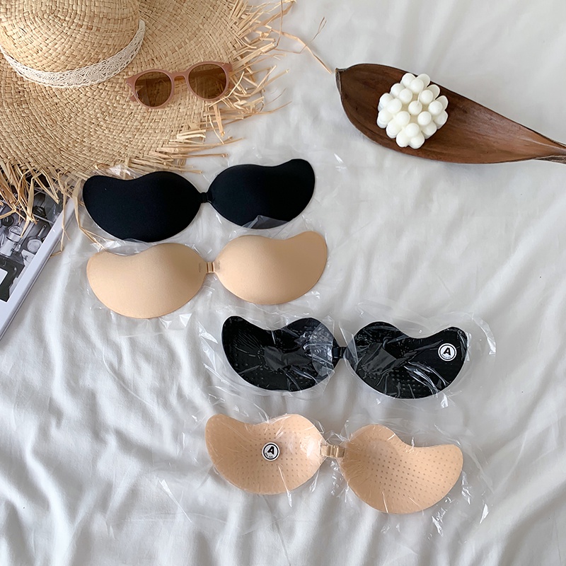 Miếng Dán Ngực Silicone Cài Trước Hình Quả Xoài Siêu BÁM- TẠO KHE- ĐẨY NGỰC nhẹ PK09