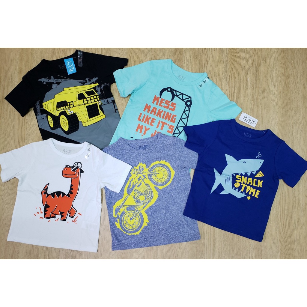 --ÁO THUN HIỆU PLACE CHO BÉ TRAI  VÀ CẢ NGƯỜI LỚN-GIAO HÀNG NGẪU NHIÊN-MÃ ABT02